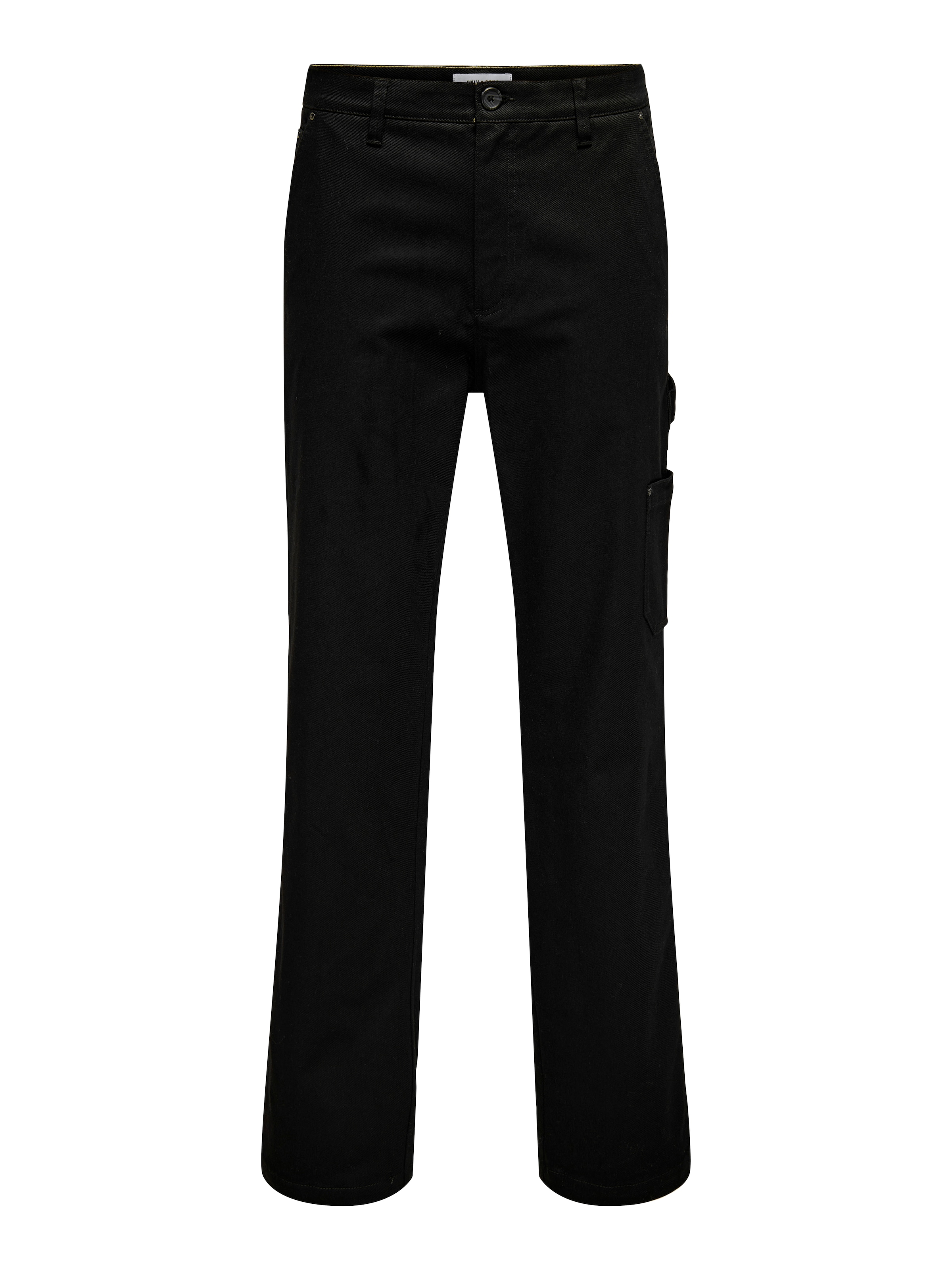 Only & Sons Панталон 'ONSEdge' в черно: отпред