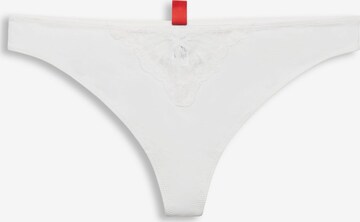 ESPRIT Thong in White: front