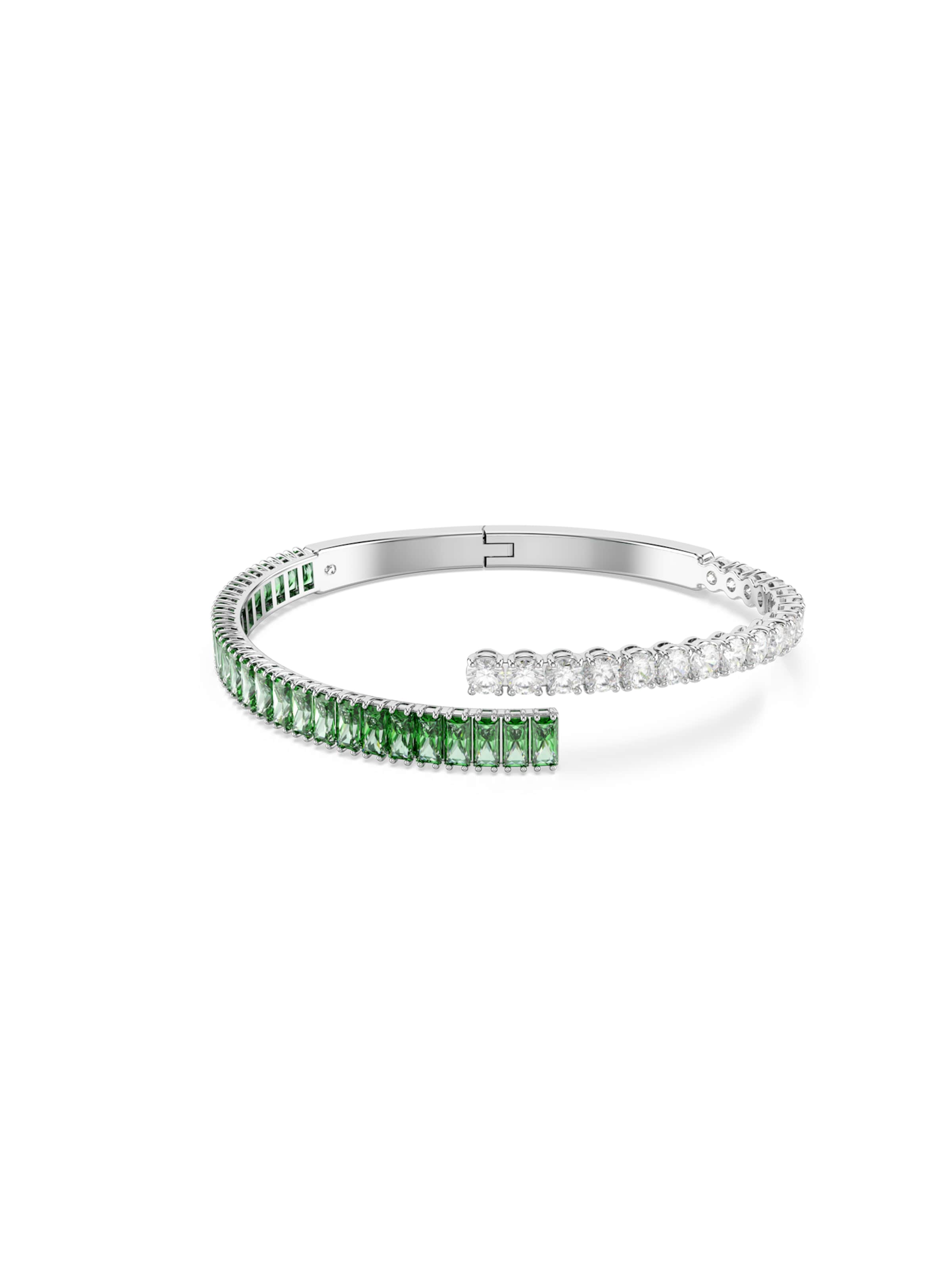 Braccialetto 'Matrix' di Swarovski in verde: frontale