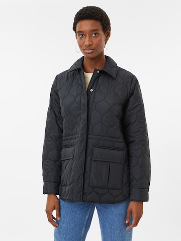 modström Between-Season Jacket 'Samuel' in Black: front