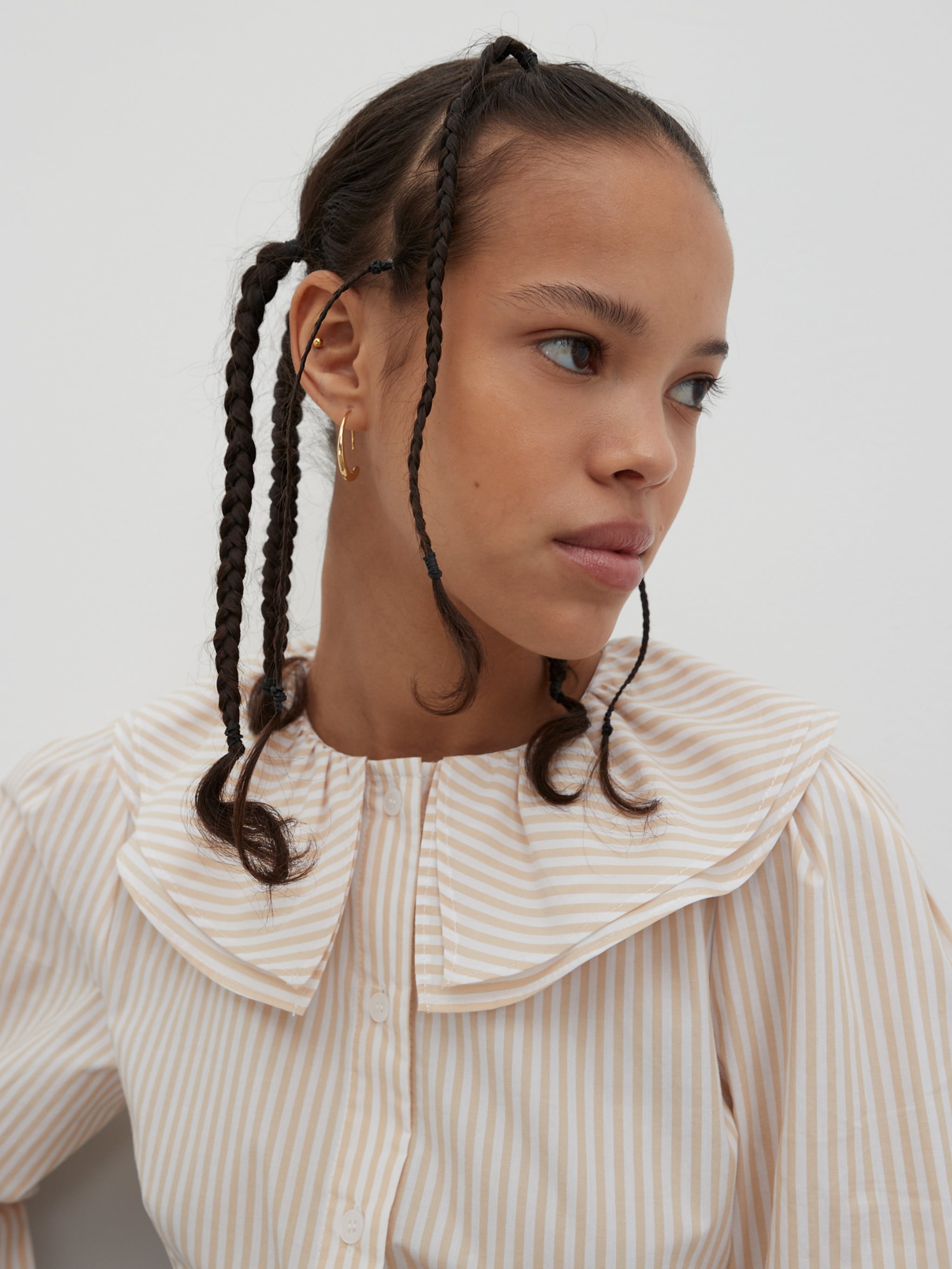 EDITED Produits Chemisier 'Fariza' beige foncé