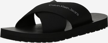 Calvin Klein Jeans Pantolette in Schwarz: predná strana