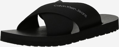 Zoccoletto Calvin Klein Jeans di colore nero / bianco, Visualizzazione prodotti