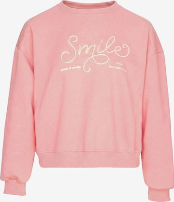 MYMO - Sudadera en rosa: frente