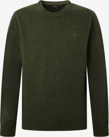 Hackett London Sweater in Green: front
