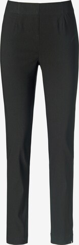 Peter Hahn Regular Pants 'SYLVIA' in Black: front