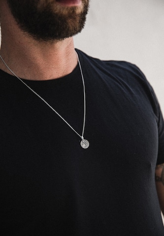 Haze&Glory Necklace 'Waage' in Grey: front