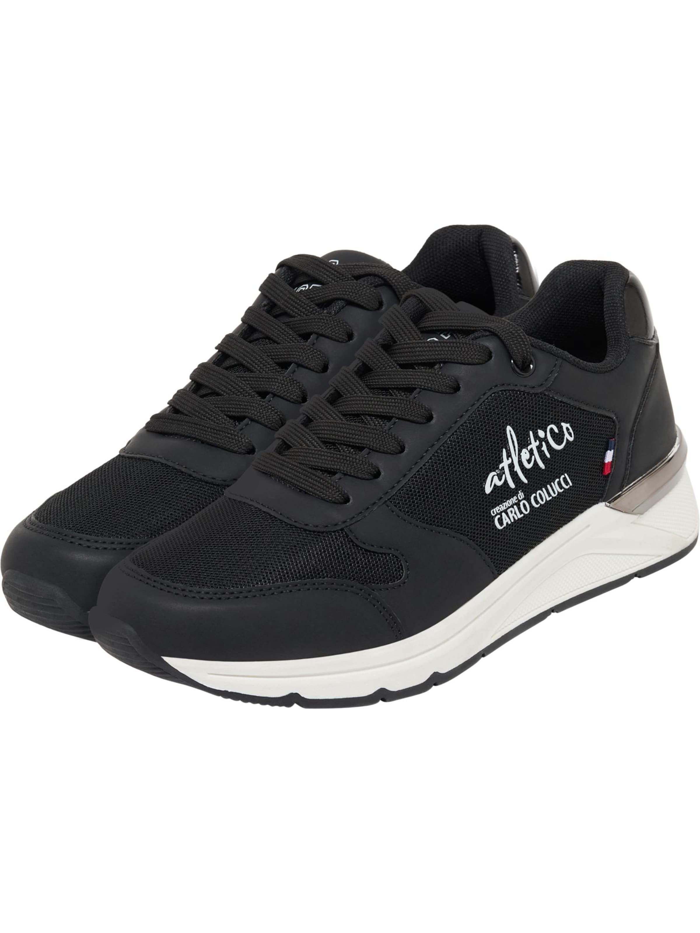 Baskets basses Carlo Colucci en noir