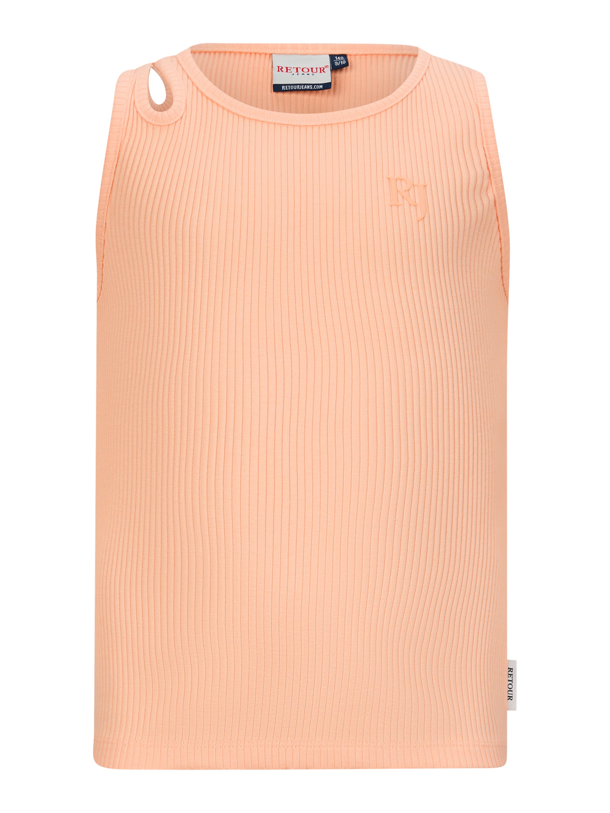 Retour Jeans - Top 'Gail' em laranja: frente