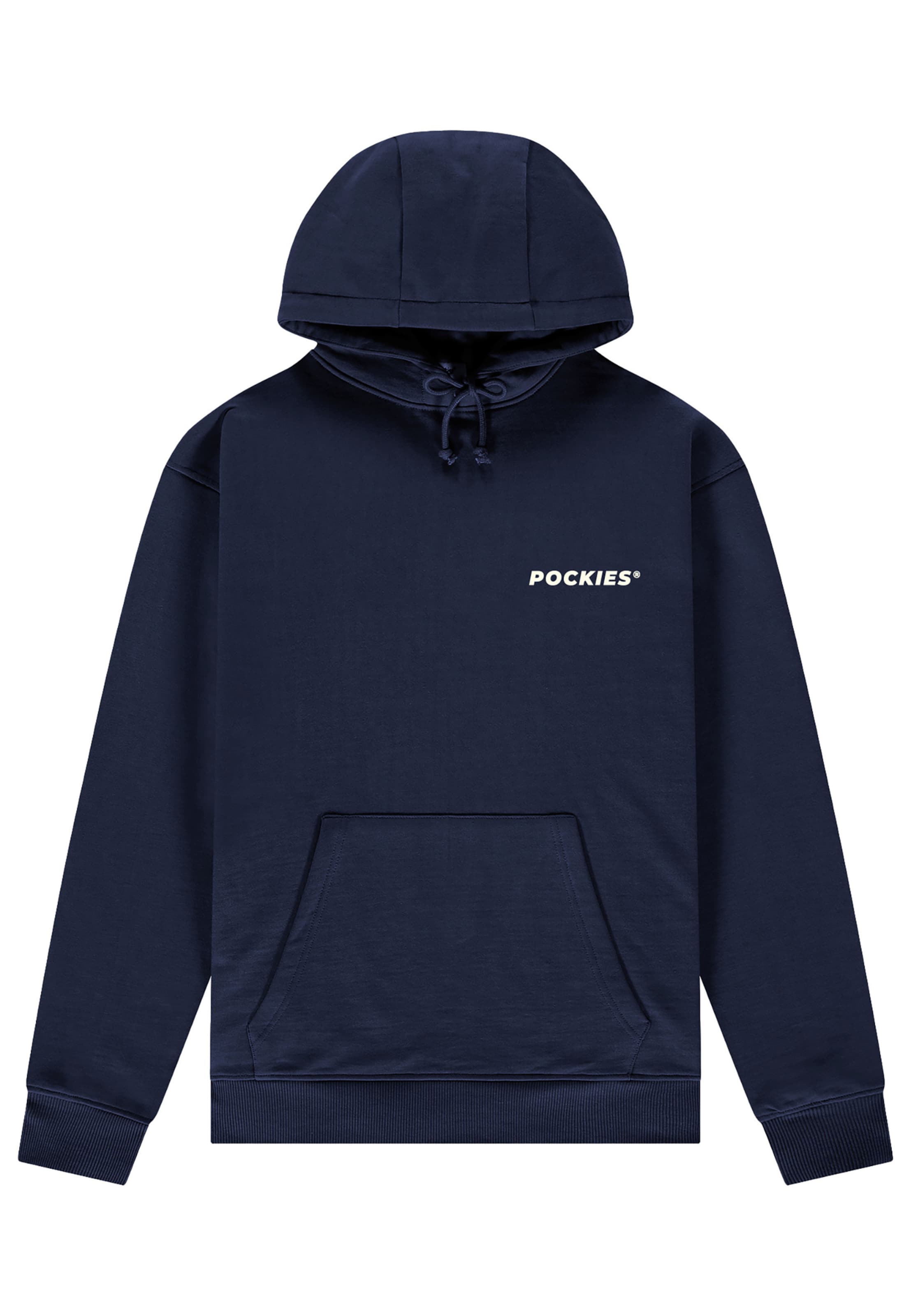 Pockies Sweatshirt 'H.O.P.' in Blauw: voorkant