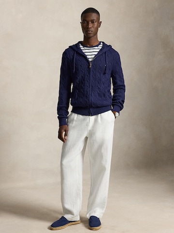 Geacă tricotată de la Polo Ralph Lauren pe albastru