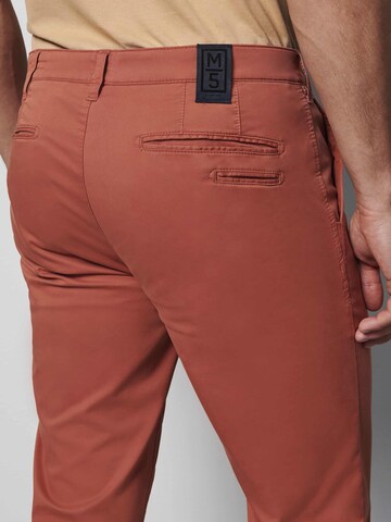 MEYER Regular Chino trousers in Brown