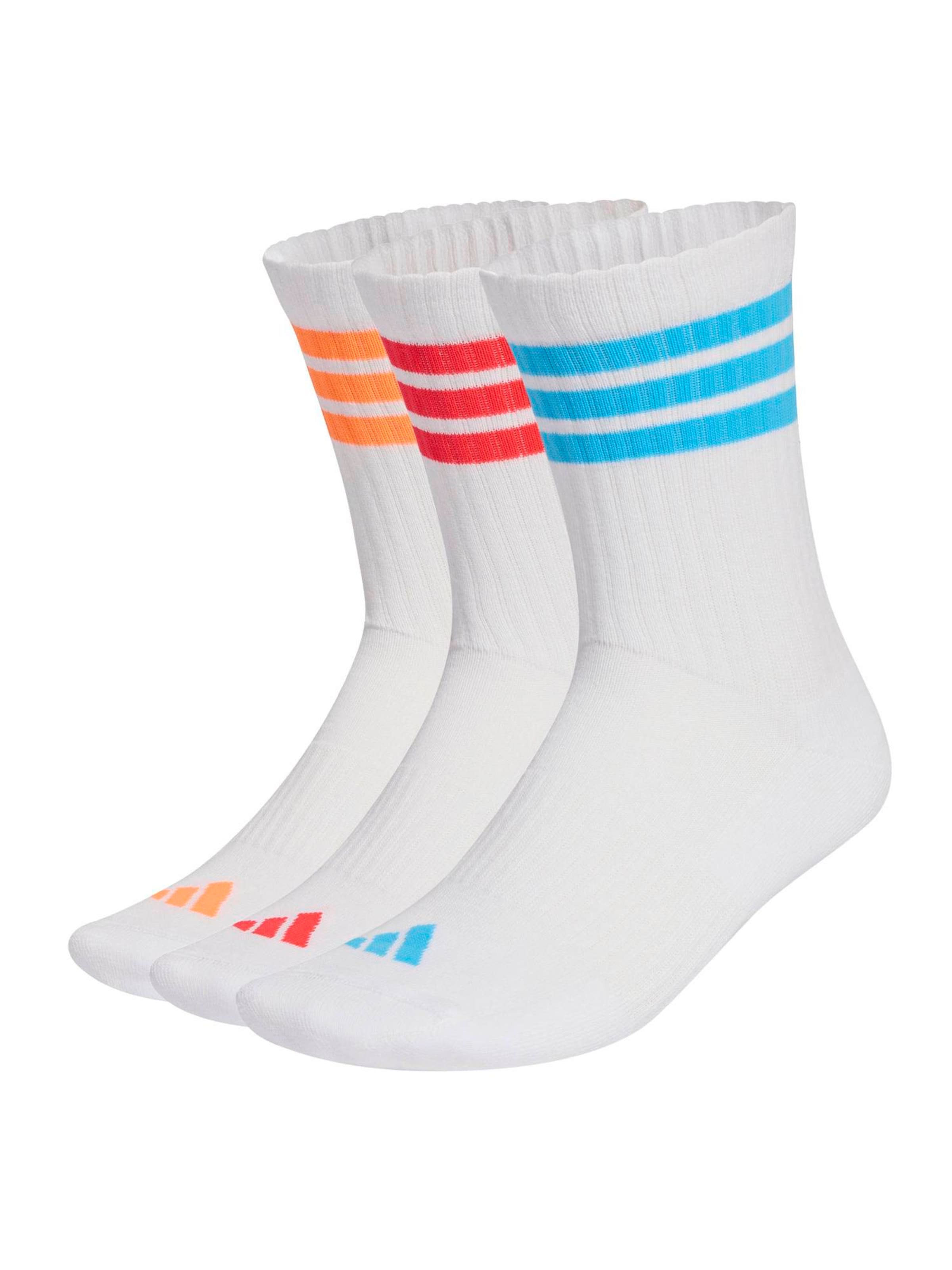 balta ADIDAS PERFORMANCE Sportinės kojinės 'ESS': priekis