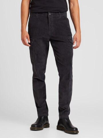 Coupe slim Pantalon cargo Dockers en gris : devant