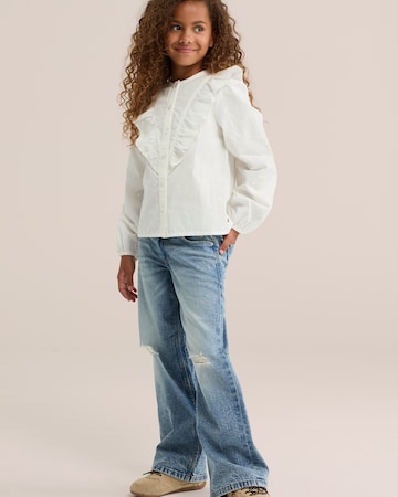WE Fashion Halenka – bílá