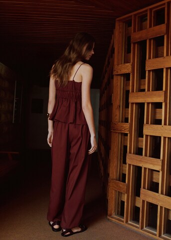 MANGO Tapered Hose in Braun