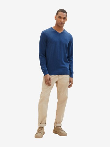 TOM TAILOR Pullover in Blau