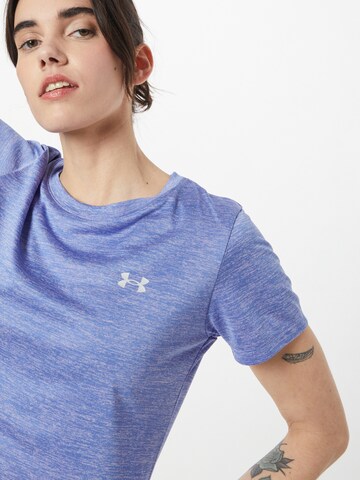 UNDER ARMOUR Functioneel shirt 'Tech Twist' in Lila