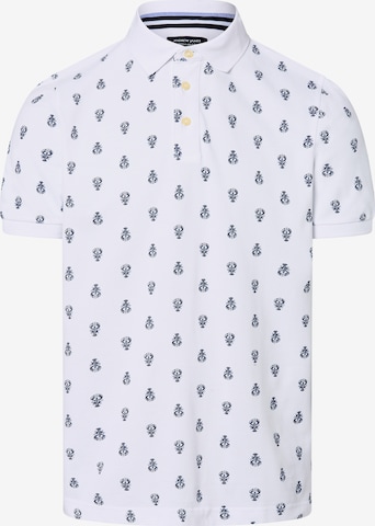 T-Shirt Andrew James en blanc : devant