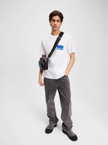 KARL LAGERFELD JEANS Póló - fehér