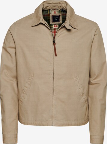 Veste mi-saison Superdry en beige : devant