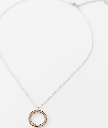 Divasya Necklace 'Om Mani Padme Hum' in Silver: front