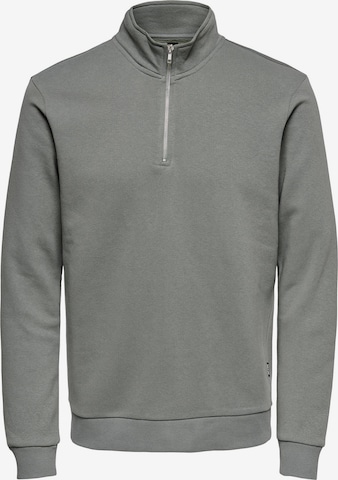 Only & Sons Sweatshirt 'Ceres' in Grau: Vorderseite