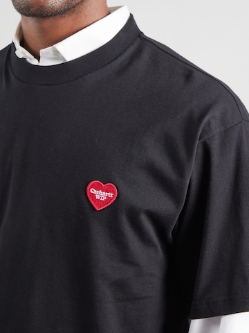 Carhartt WIP Bluser & t-shirts 'Heart II Hartt' i sort