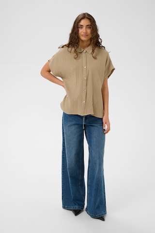 CULTURE Shirts 'CUmyra' i beige