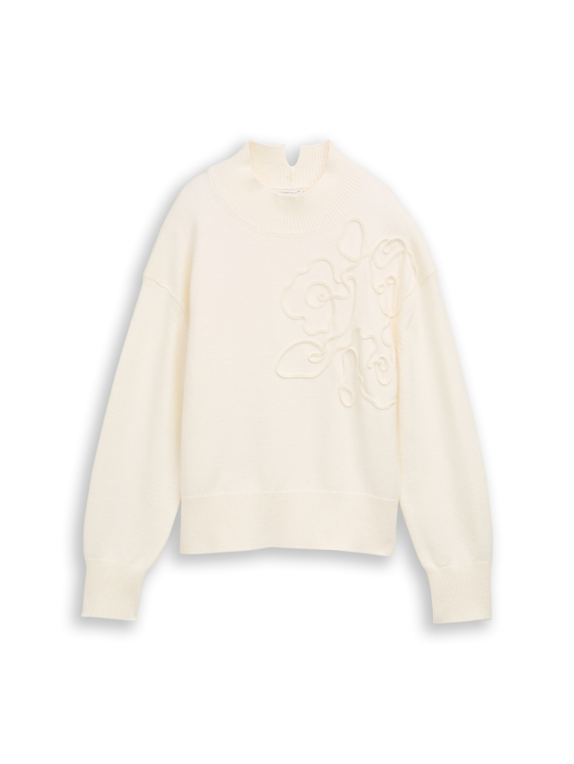 Pullover di TOM TAILOR in bianco: frontale