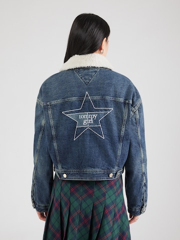 Tommy Jeans Prechodná bunda - Modrá