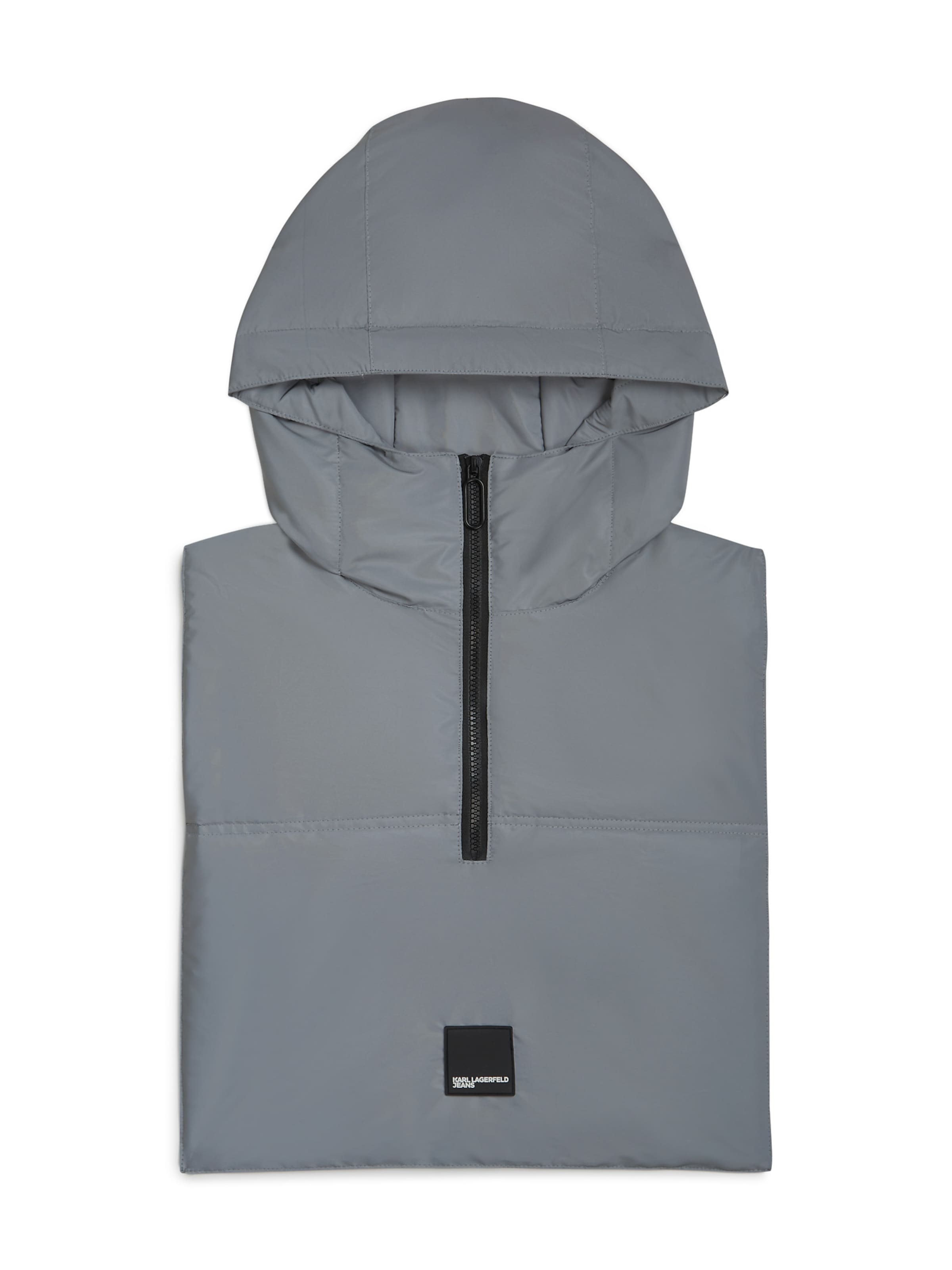 Écharpe KARL LAGERFELD JEANS en gris : devant