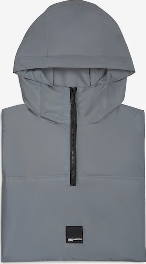 Šalikas iš KARL LAGERFELD JEANS, spalva – pilka, Prekių apžvalga