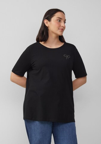 s.Oliver Shirt in Schwarz