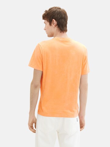 TOM TAILOR Тениска в оранжево