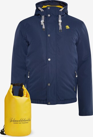 Schmuddelwedda Performance Jacket in Blue: front