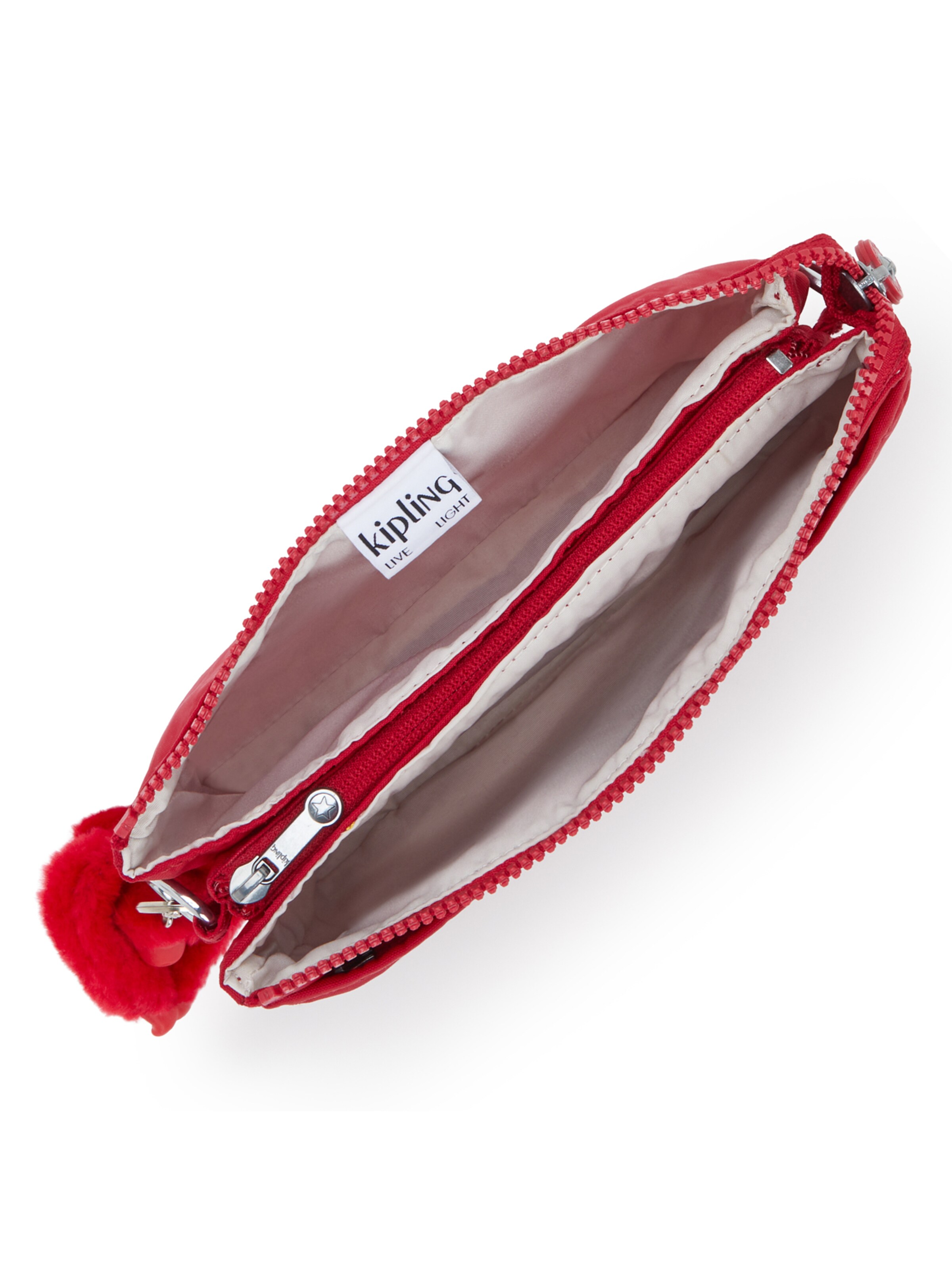 KIPLING Torba za čez ramo 'Riri' | rdeča barva