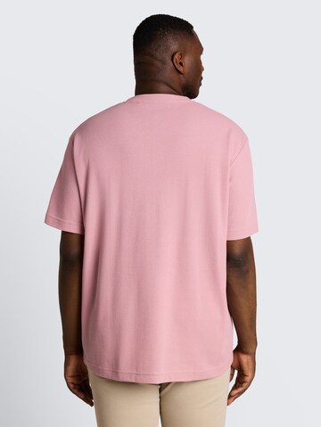 TOM TAILOR Men + T-Shirt in Pink