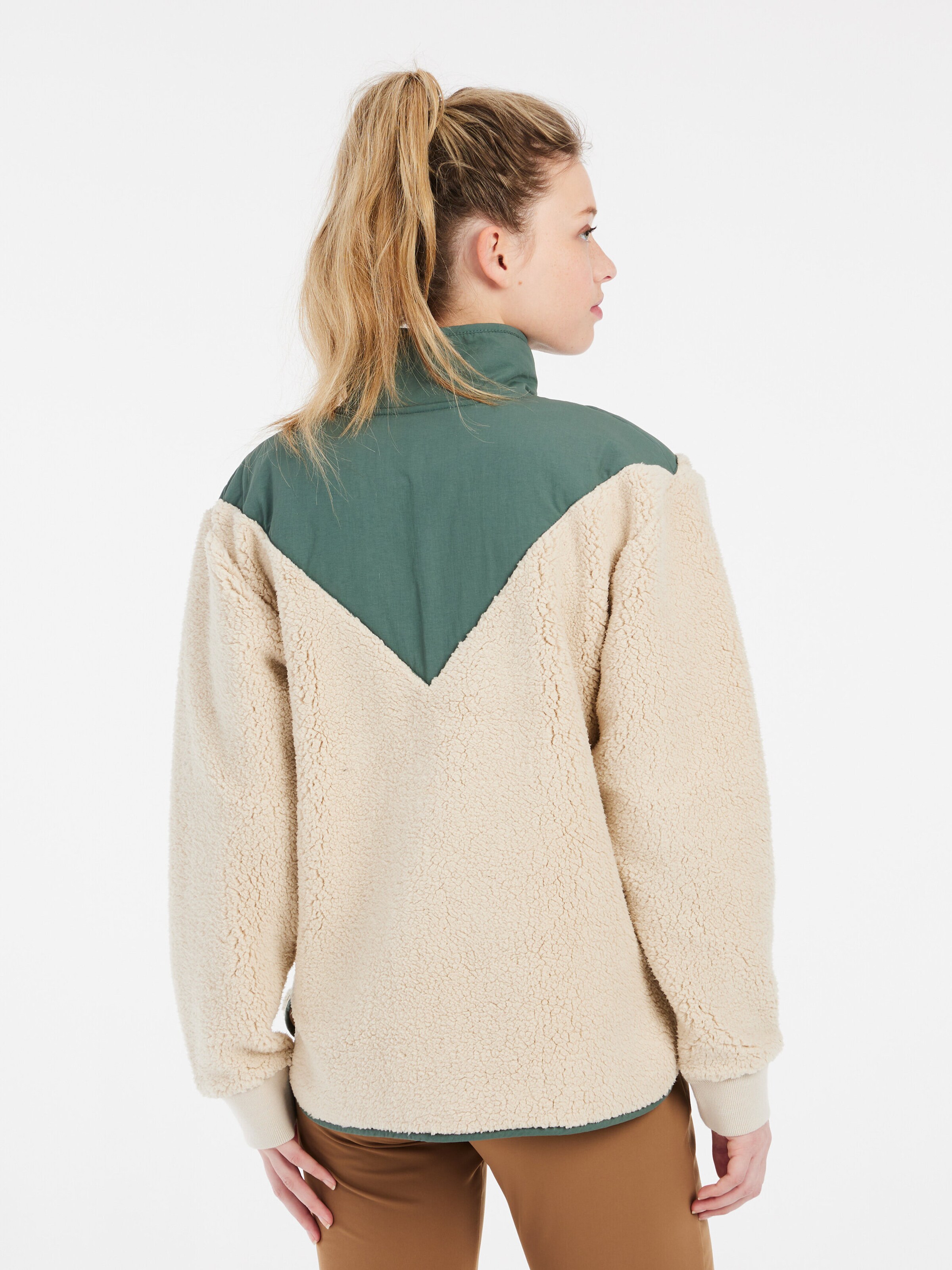 PROTEST Sportief sweatshirt 'PRTCYBER' in Groen