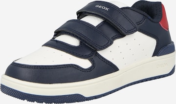 GEOX Tennarit 'WASHIBA' värissä valkoinen: etupuoli