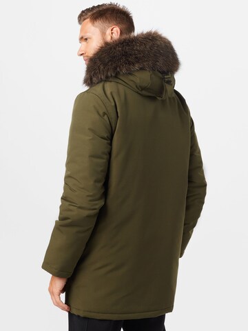 Superdry Winter parka 'Everest' in Green