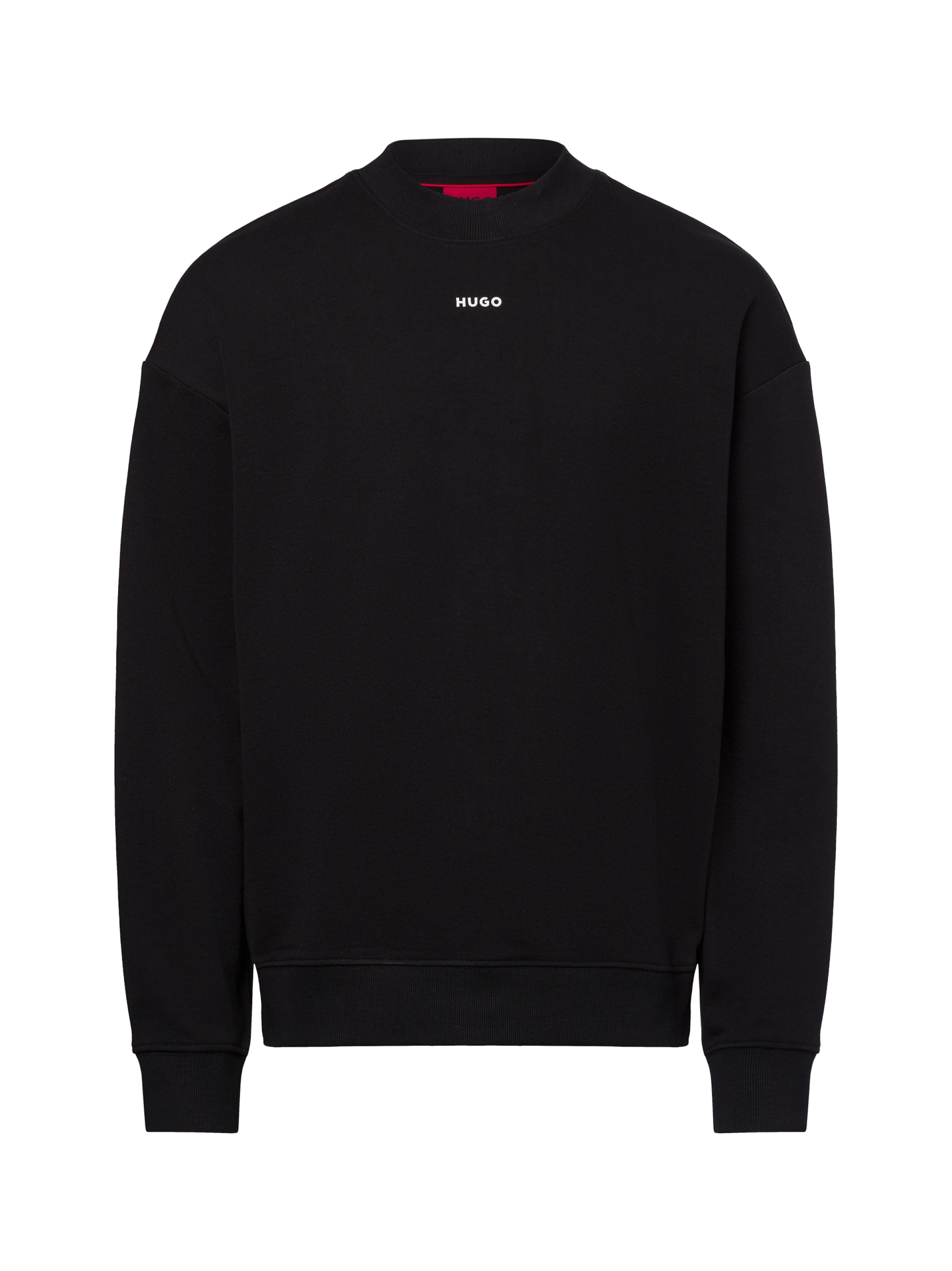 melns HUGO Sportisks džemperis 'Dapocrew': no priekšpuses