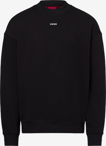 HUGO Sweatshirt ' Dapocrew ' in Schwarz: Vorderseite