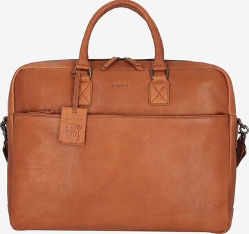 Burkely Document Bag 'Antique Avery' in Brown: front