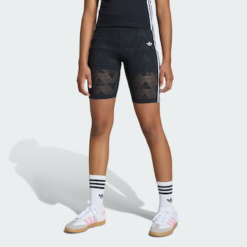 ADIDAS ORIGINALSSkinny Hlače - crna boja: prednji dio
