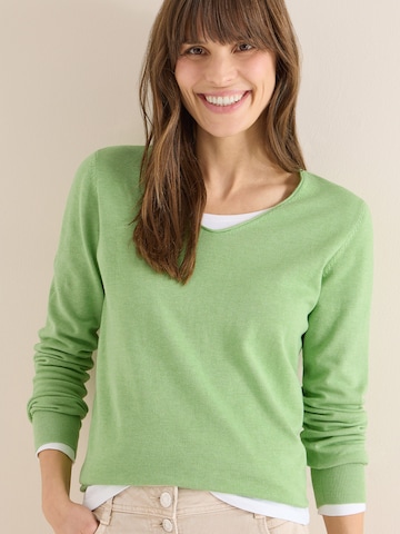 CECIL Pulóver - zöld