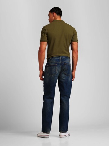 TOPMAN Regular Jeans in Blauw