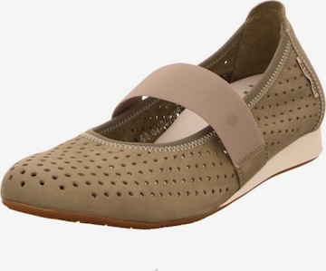 MEPHISTO Ballet Flats in Brown: front