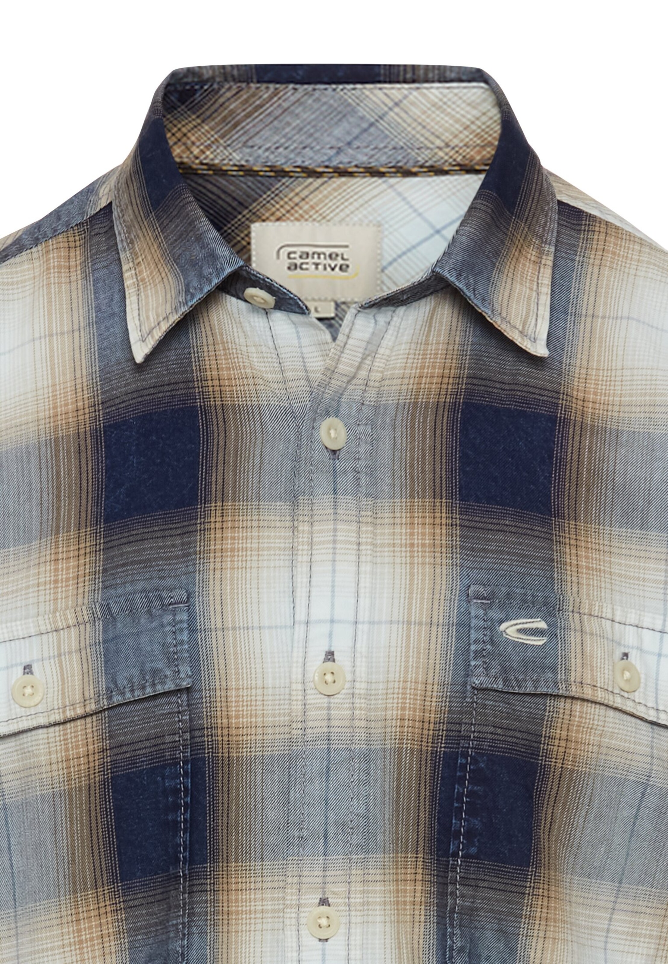 Coupe regular Chemise CAMEL ACTIVE en bleu