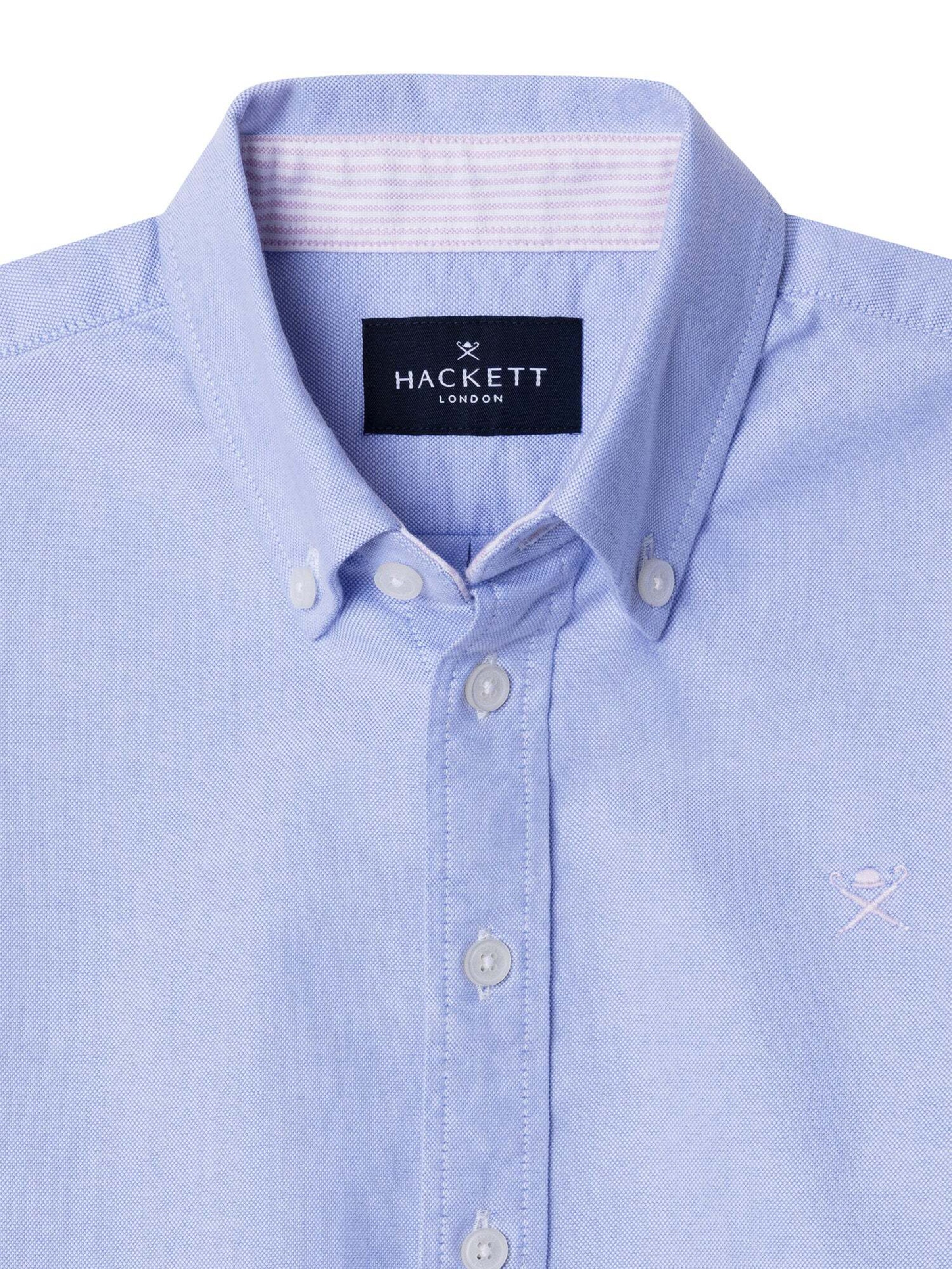 Hackett London Regular Fit Hemd 'Ess' in Blau
